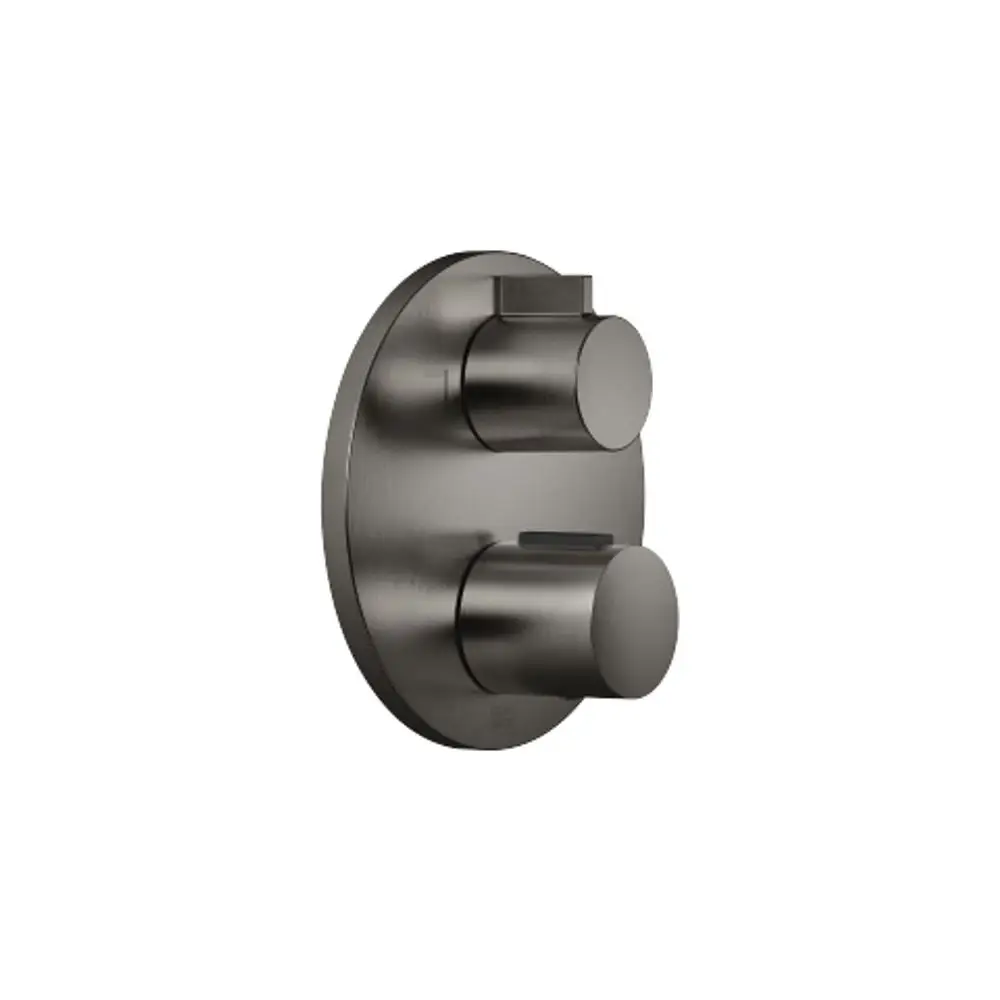 DORNBRACHT UP-Thermostat mit Zweiwege-Mengenregulierung SERIENSPEZIFISCH 36426970 Dark Platinum gebürstet, 36426970-99 Galeriebild 1